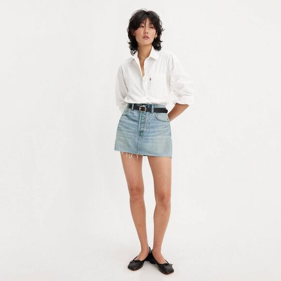 Levi's Pants - Open Box - Levi's -  Women's Iconic Mini Skirt - Wove Woven Minutes